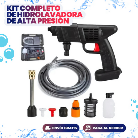 HIDROLAVADORA INALÁMBRICA DE ALTA PRESIÓN  - Doble Batería